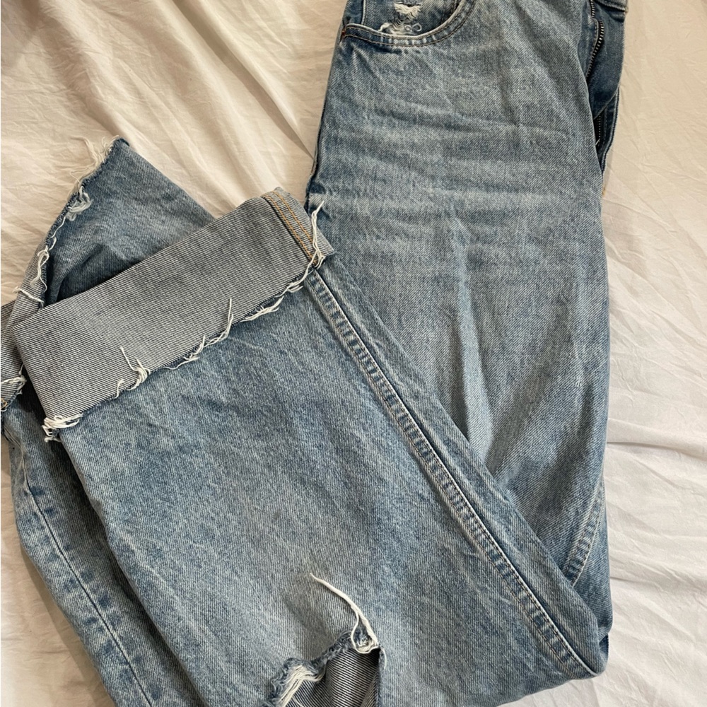 ZARA Women’s wide leg jeans